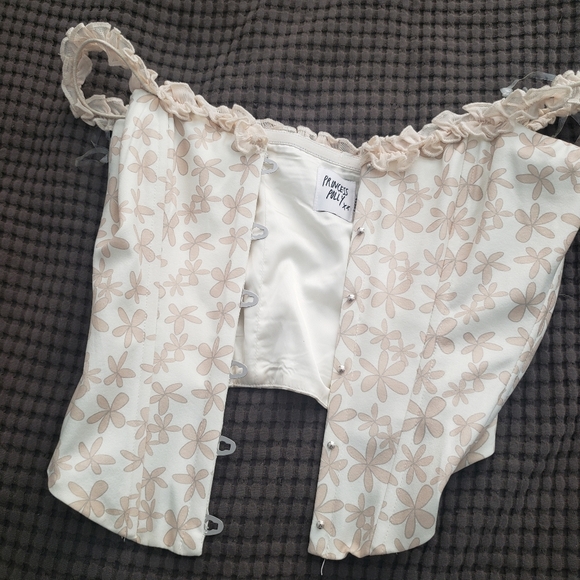 Princess Polly SEARLE FLORAL CORSET MULTI size 4 - Picture 7 of 14